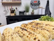 Grilled corn on the cob